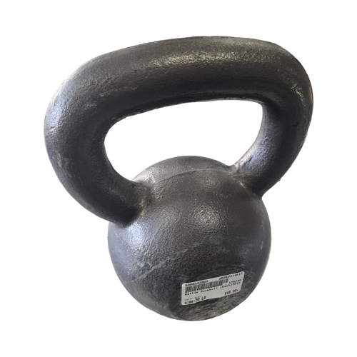 Vist Large View of Product Image Which is Used Kettle Dumbbell (Each) Grey 50 lb