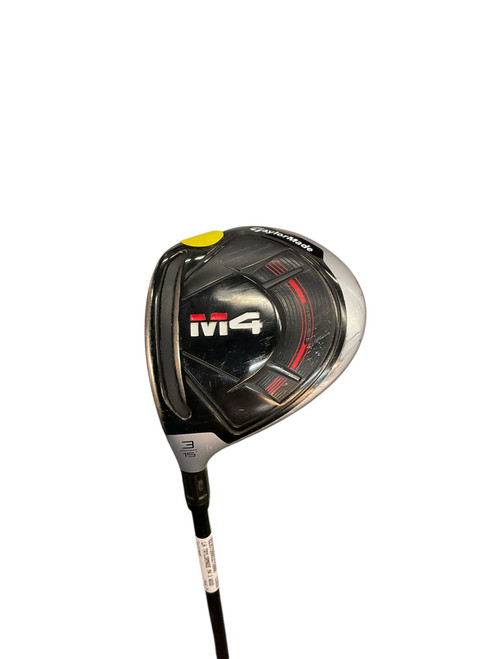 Vist Large View of Product Image Which is Used Taylormade M4 Mens Fairway Wood LH 3 Wood