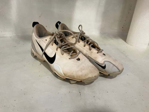 Vist Large View of Product Image Which is Used Nike TROUT 9.5 BB/SB Cleats White Senior 9.5