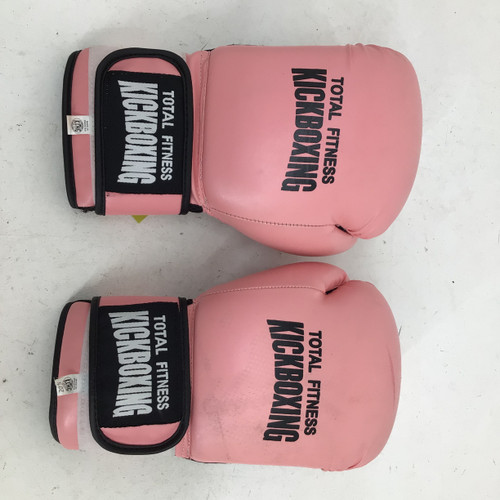 Vist Large View of Product Image Which is Used TOTAL FITNESS 14OZ BOXING GLOVES Boxing Gloves Pink MD
