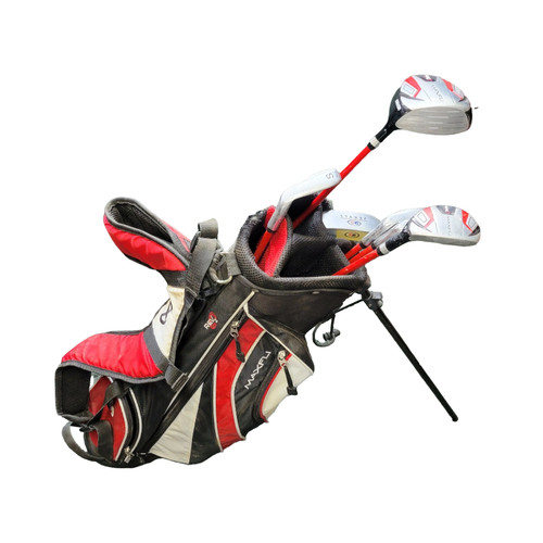 Vist Large View of Product Image Which is Used Maxfli REV2 JR SET/USKG PUTTER 6PC Jr Package Set RH Black 6 Piece