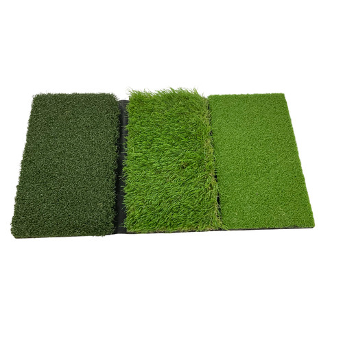Vist Large View of Product Image Which is Used 3 IN 1 GOLF HITTING GRASS MAT Golf Accessory