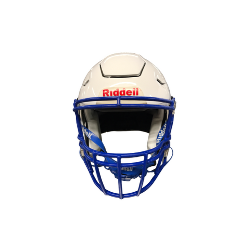 Vist Large View of Product Image Which is Used Riddell RIDDELL SPEED FLEX FB Helmet White SM
