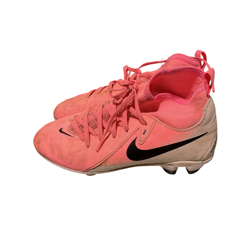 Vist Large View of Product Image Which is Used Nike Soccer Cleats Pink Junior 02