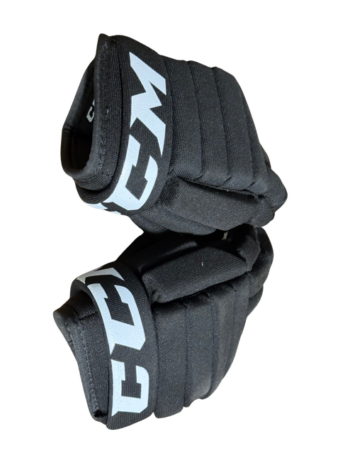 Vist Large View of Product Image Which is Used CCM LTP Youth Gloves Black 9"
