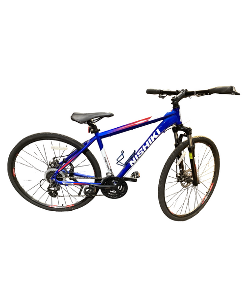 Vist Large View of Product Image Which is Used Nishiki ANASAZI Mountain Bike Mens Royal Blue 43-47cm - 17-18" - MD Frame