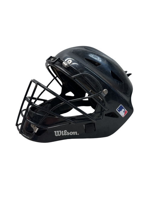 Vist Large View of Product Image Which is USED WILSON YTH CATCHERS HELMET