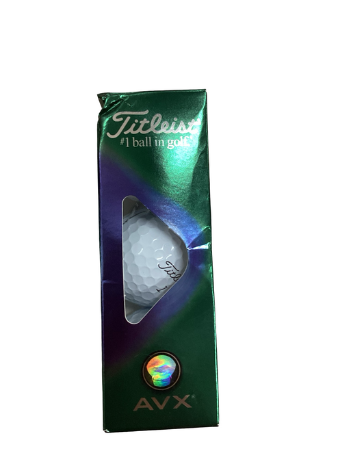 Vist Large View of Product Image Which is Used Titleist AVX 3 Ball - Golf Ball Sleeve