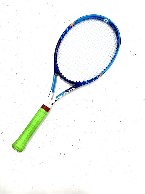 Vist Large View of Product Image Which is Used Head INSTINCT Adult Tennis Racquet Royal Blue 4 1/4"
