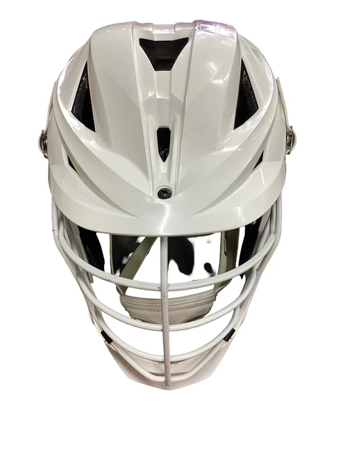 Vist Large View of Product Image Which is Used Cascade XRS Lacrosse Helmet White One Size