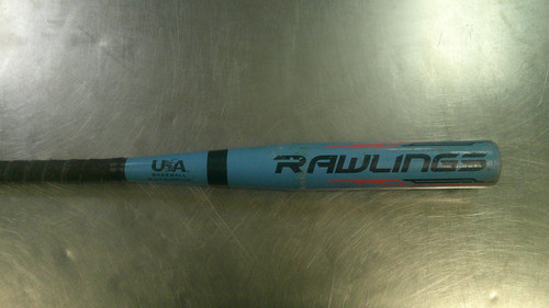 Vist Large View of Product Image Which is Used Rawlings T-BALL BB/SB T-Ball Bat Royal Blue 24"