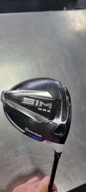 Vist Large View of Product Image Which is Used Taylormade SIM MAX Mens Driver RH 9.0 Degree