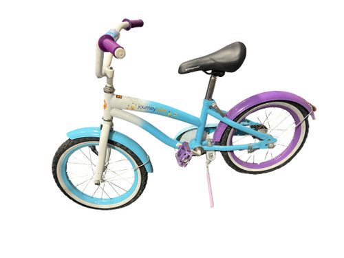 Vist Large View of Product Image Which is Used Schwinn JOURNEY Cruiser Bike Girls Royal Blue 14"
