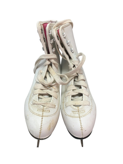 Vist Large View of Product Image Which is Used FIGURE SKATE Girls Figure Skate White Junior 02