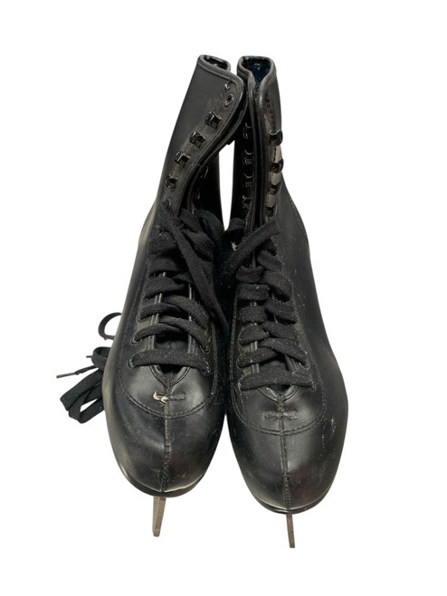 Vist Large View of Product Image Which is Used FIGURE SKATE Boys Figure Skate Black Senior 7