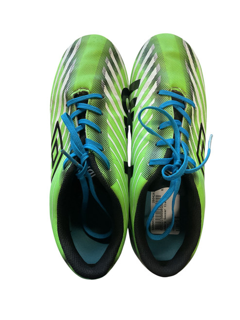 Vist Large View of Product Image Which is Used Umbro Soccer Cleats Green Senior 6