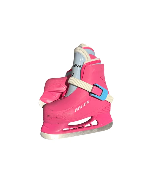Vist Large View of Product Image Which is Used Bauer BAUER Girls Softboot Skate Pink Youth 06.5