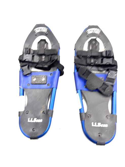 Vist Large View of Product Image Which is Used L.L. Bean Snowshoes Boys Black 18"