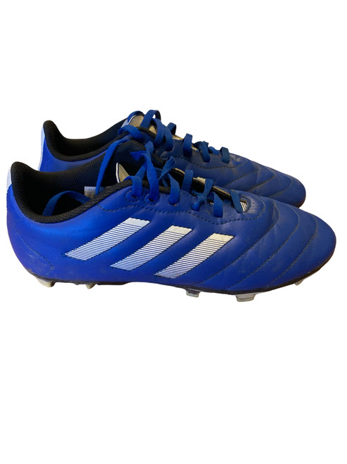 Vist Large View of Product Image Which is Used Adidas Soccer Cleats Navy Blue Senior 5