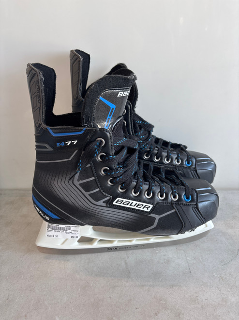 Vist Large View of Product Image Which is Used Bauer NEXUS 77 Senior Hockey Skate Senior 10