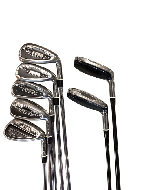 Vist Large View of Product Image Which is Used Adams Golf IDEA TECH 4HYB-PW Mens Iron Set RH 4I-PW