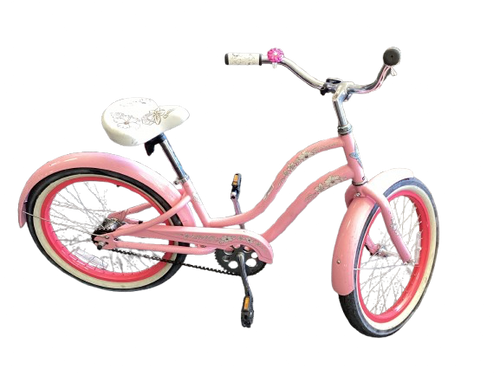 Vist Large View of Product Image Which is Used Electra HAWAII CRUISER Cruiser Bike Girls Pink 20"