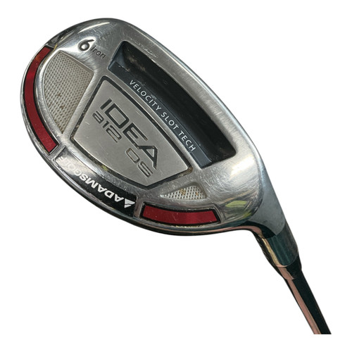 Vist Large View of Product Image Which is Used Adams Golf IDEA A12 OS Mens Hybrid Club RH 6 Hybrid