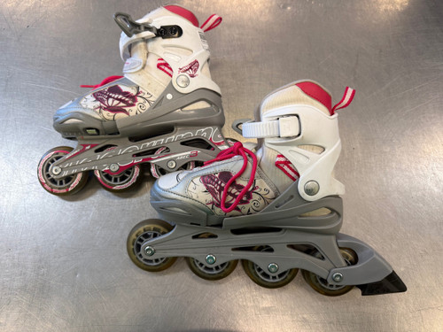 Vist Large View of Product Image Which is Used Bladerunner PHOENIX G Junior Rec Fitness Skates Pink Adjustable