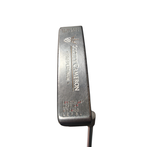 Vist Large View of Product Image Which is Used Scotty Cameron NEWPORT PRO PLATNUM Mens Putter Right Hand