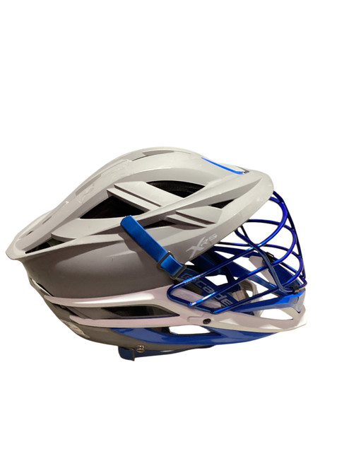 Vist Large View of Product Image Which is Used Cascade XRS Lacrosse Helmet Grey One Size