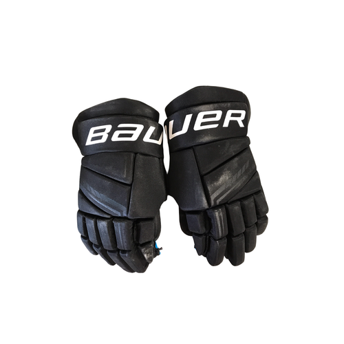 Vist Large View of Product Image Which is Used Bauer BAUER Senior Gloves Black 14"