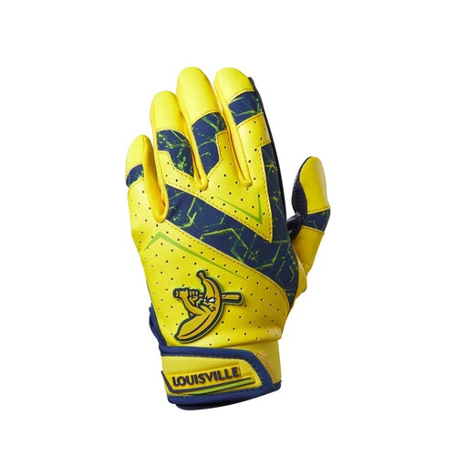 Vist Large View of Product Image Which is New Savannah Bananas Batting Gloves Yth XS