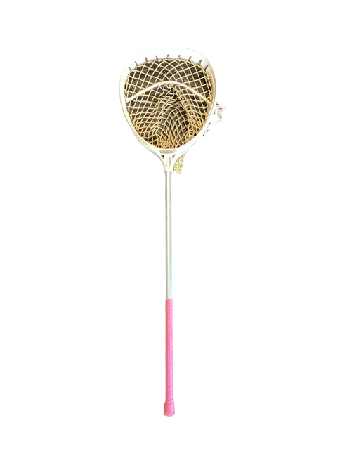 Vist Large View of Product Image Which is Used STX AL6000 PRO Mens Goalie Stick White
