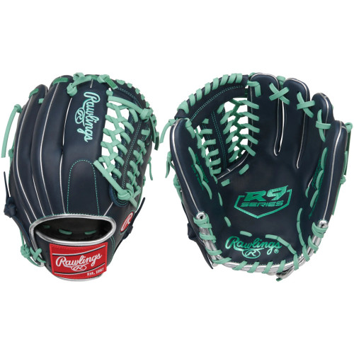 Vist Large View of Product Image Which is New Rawlings R9 SERIES BB/SB Glove RH Throw 11.75"