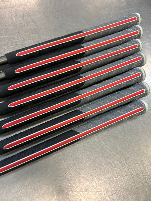 Vist Large View of Product Image Which is Used Cobra KING FORGED TEC Mens Iron Set RH 5I-GW/AW