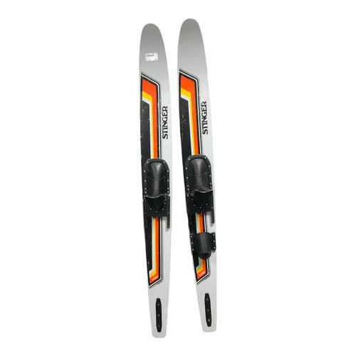 Used Stinger Pair of Skis Grey 140" 11362-S000153542