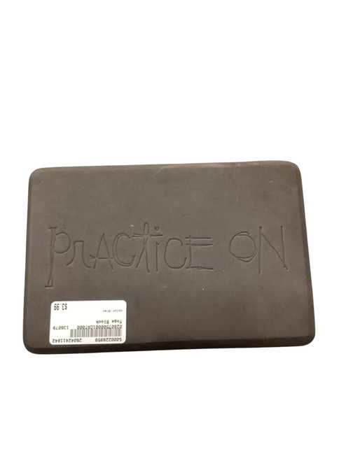 Vist Large View of Product Image Which is Used Yoga Block Grey