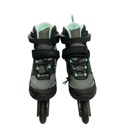Vist Large View of Product Image Which is Used Rollerblade ZETRA BLADE Senior Rec Fitness Skates Black Senior 9