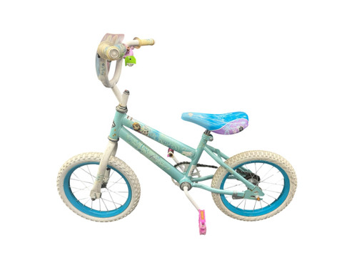 Vist Large View of Product Image Which is Used Huffy FROZEN Training Wheel Bike Girls Royal Blue 14"