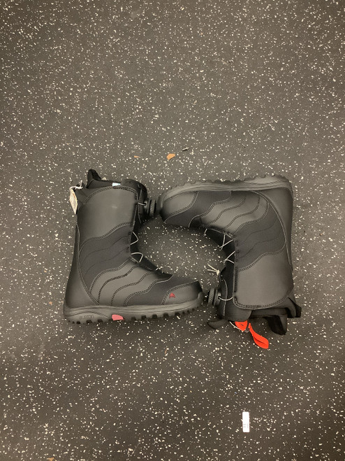 Vist Large View of Product Image Which is Used Burton MINT BOA Womens Snowboard Boots Black Senior 5.5
