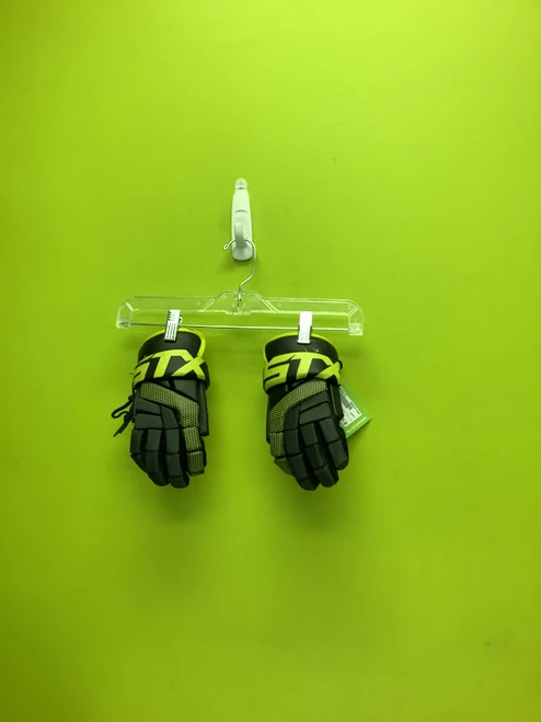 Vist Large View of Product Image Which is Used STX STALLION Lacrosse Gloves Junior Black 10"