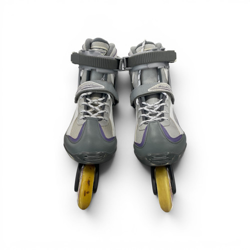 Vist Large View of Product Image Which is Used Bladerunner ADVANTAGE PRO Senior Roller Quad Skates Black Senior 8