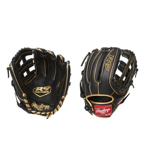 Vist Large View of Product Image Which is New Rawlings R9 BB/SB Glove RH Throw 11.75"