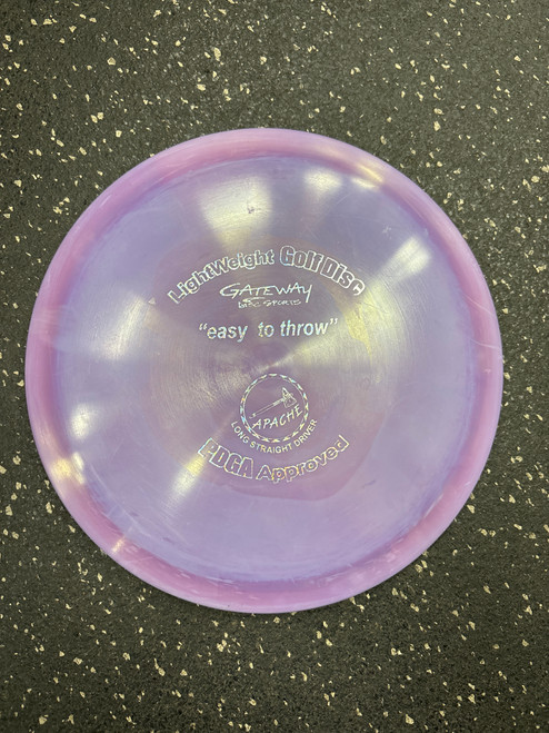 Vist Large View of Product Image Which is Used Gateway LIGHTWEIGHT APACHE Disc Golf Driver Purple