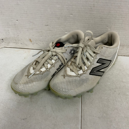 Vist Large View of Product Image Which is Used New Balance LAX Cleats Mens White Senior 6