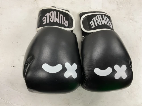 Vist Large View of Product Image Which is Used RUMBLE WINK Boxing Gloves Black Senior