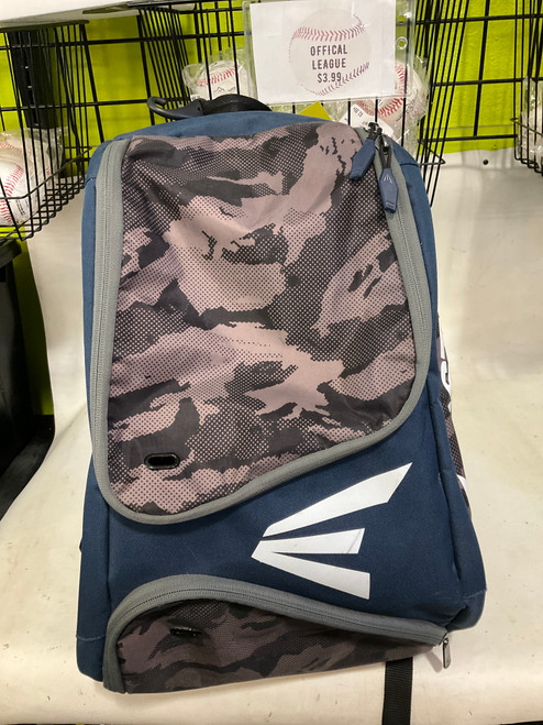 Vist Large View of Product Image Which is Used Easton BACKPACK BB BB/SB Player Backpack Navy Blue