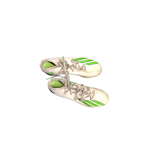 Vist Large View of Product Image Which is Used Adidas Soccer Cleats Green And White Junior 03
