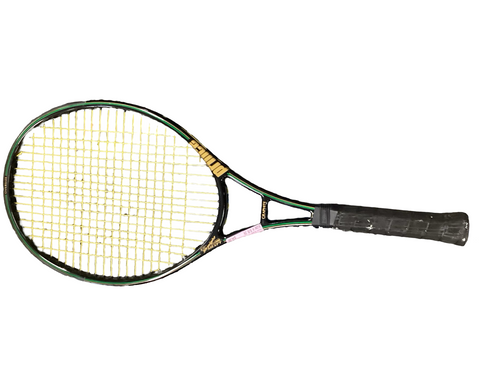 Vist Large View of Product Image Which is Used Prince STRAIGHT SHAFT Adult Tennis Racquet Black 4 5/8"