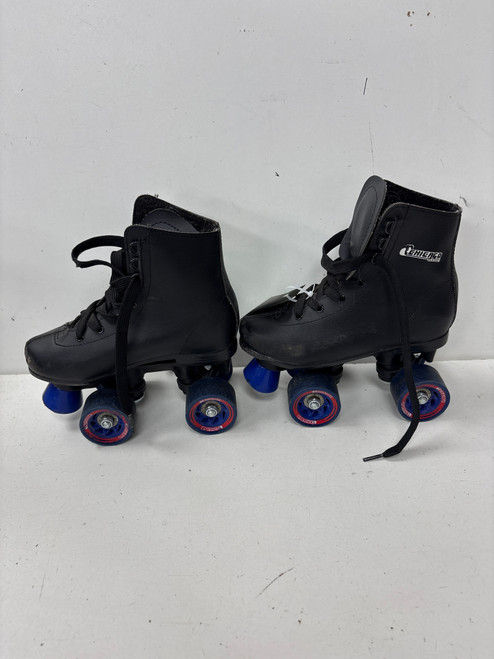 Vist Large View of Product Image Which is Used Chicago SKATES Junior Roller Quad Skates Black Junior 01